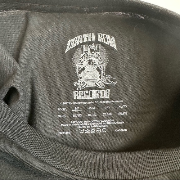 Snoop Dogg Tha Doggfather Death Row Records Tee T-Shirt S - Picture 7 of 7